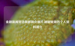 金融新闻资讯胡彬简介图片,胡斌斌简历个人资料简介