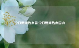 今日新闻热点篇,今日新闻热点国内